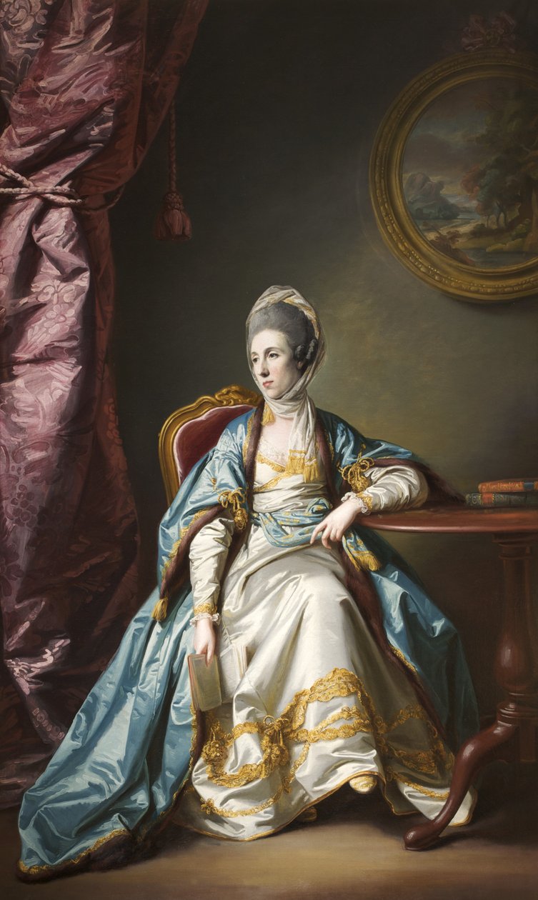 Katarzyna Fleming, Lady Leicester autorstwa Francis Cotes