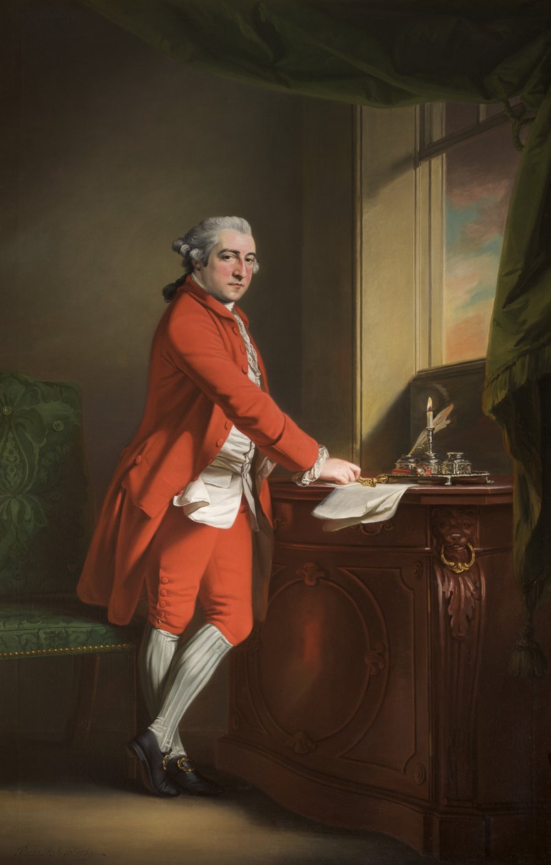 Sir Peter Byrne Leicester, 4. baronet, 1769 autorstwa Francis Cotes