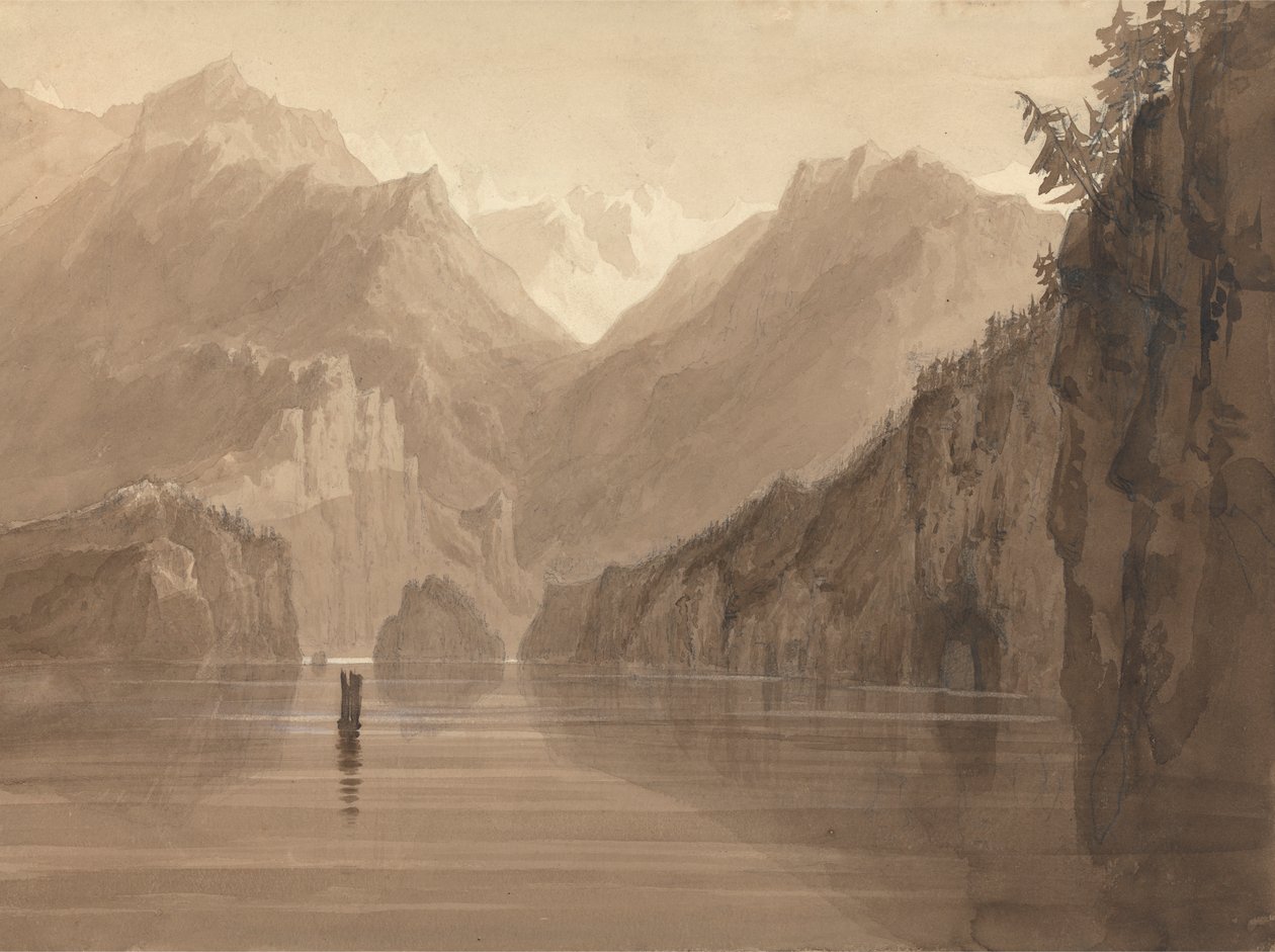 Jezioro w Norwegii autorstwa Francis Danby