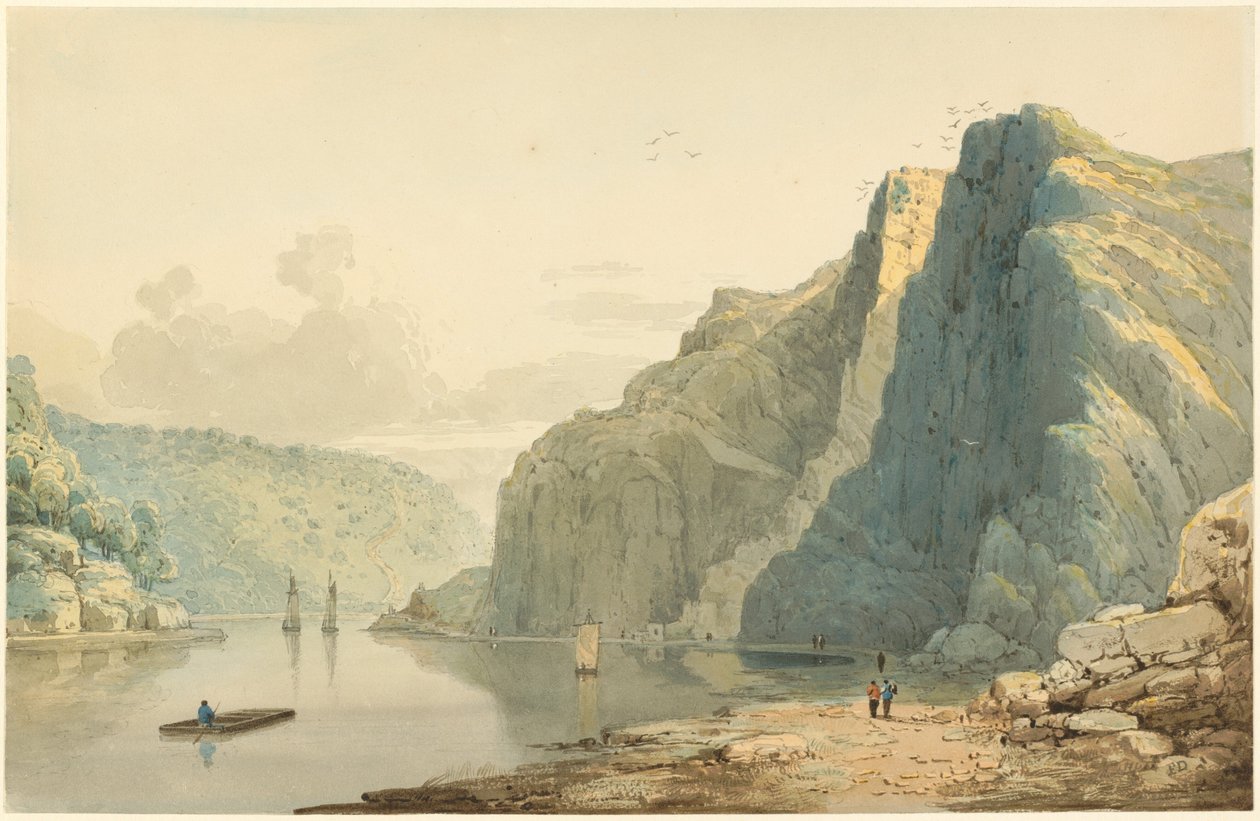 Skały św. Wincentego i wąwóz Avon autorstwa Francis Danby