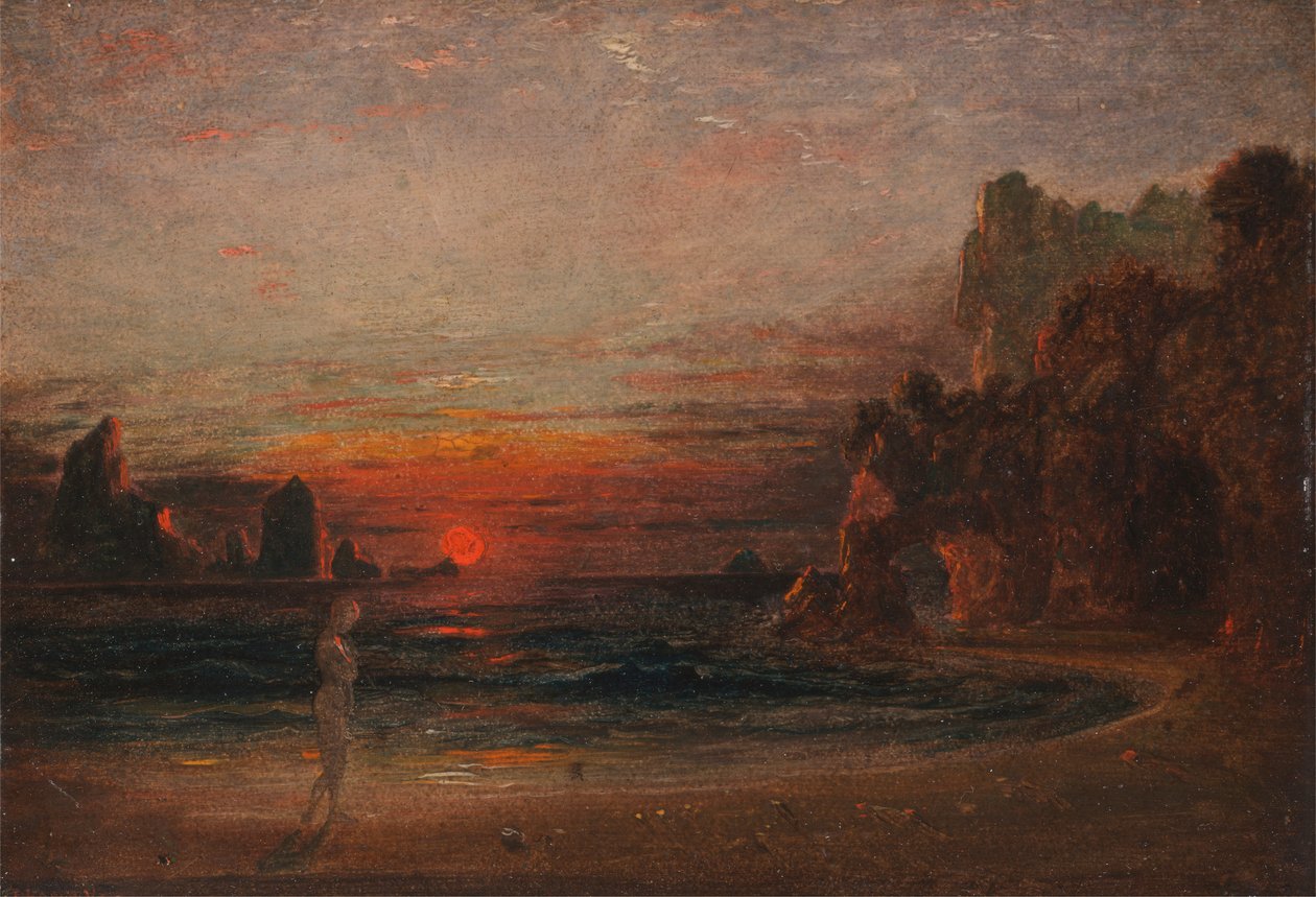 Studium do „Groty Kalipso” autorstwa Francis Danby