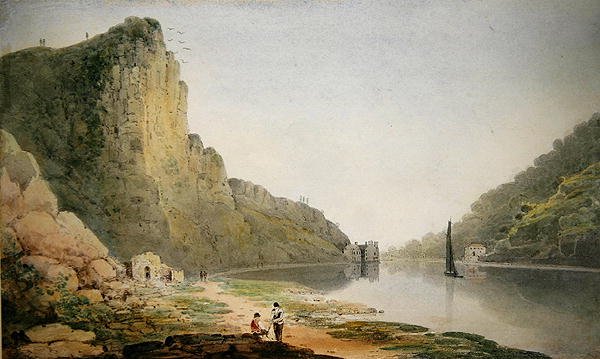 Wąwóz Avon (akwarela na papierze) autorstwa Francis Danby