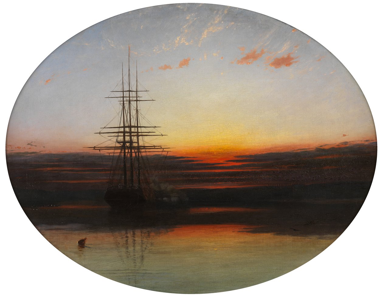 The Evening Gun autorstwa Francis Danby