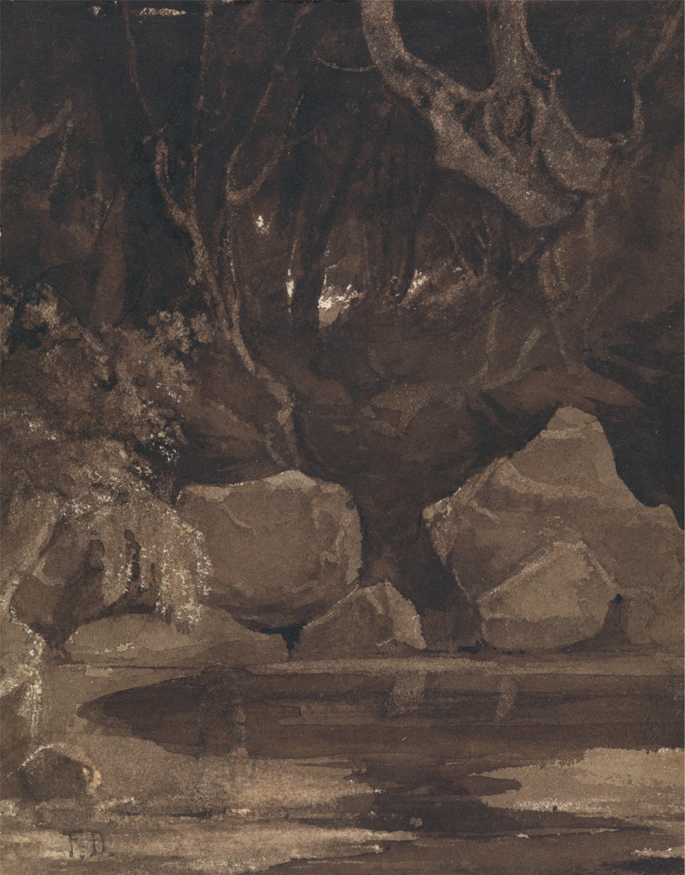 Nawiedzony Las autorstwa Francis Danby