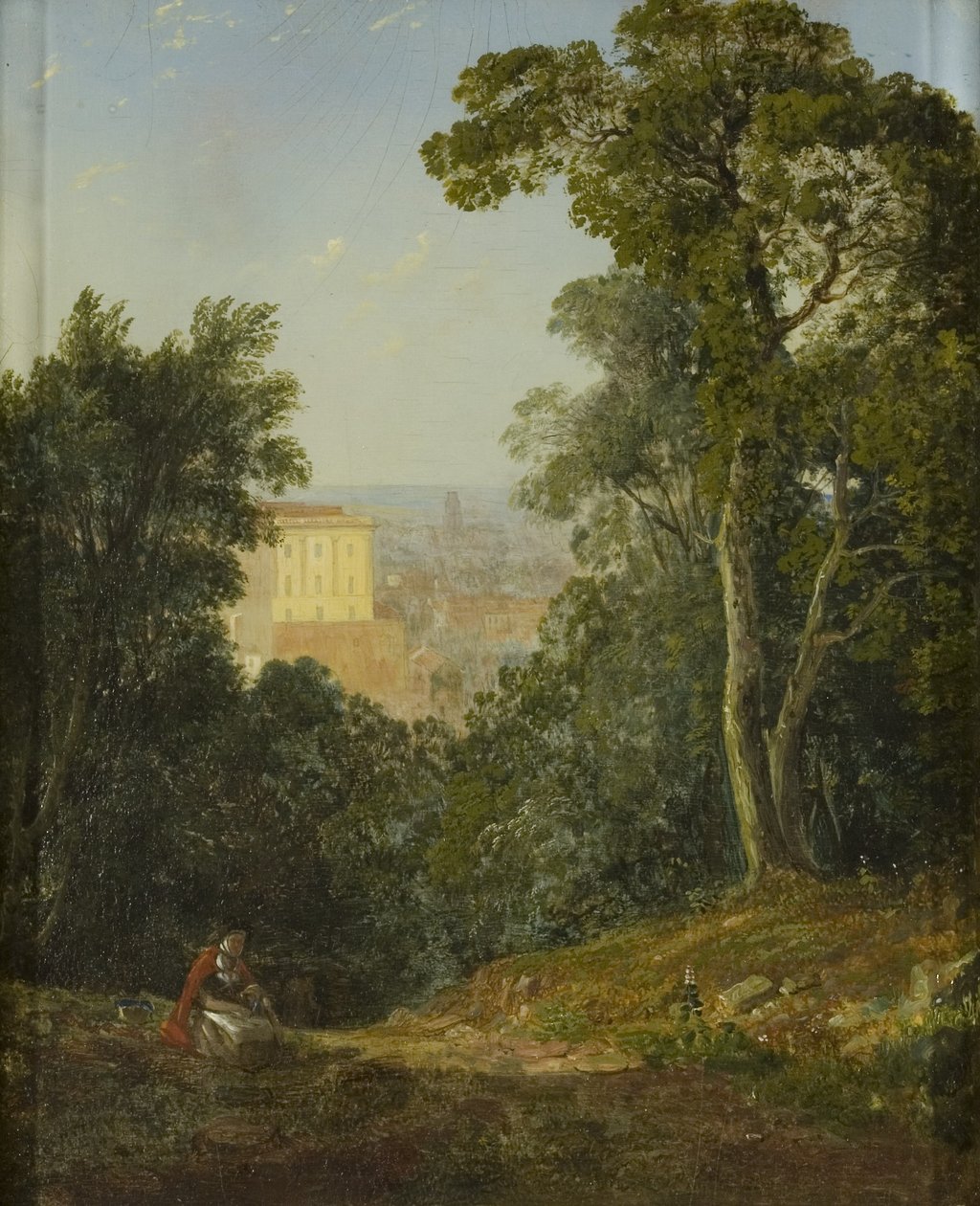 Widok na Bristol z Leigh Woods, ok. 1822 (olej na desce) autorstwa Francis Danby