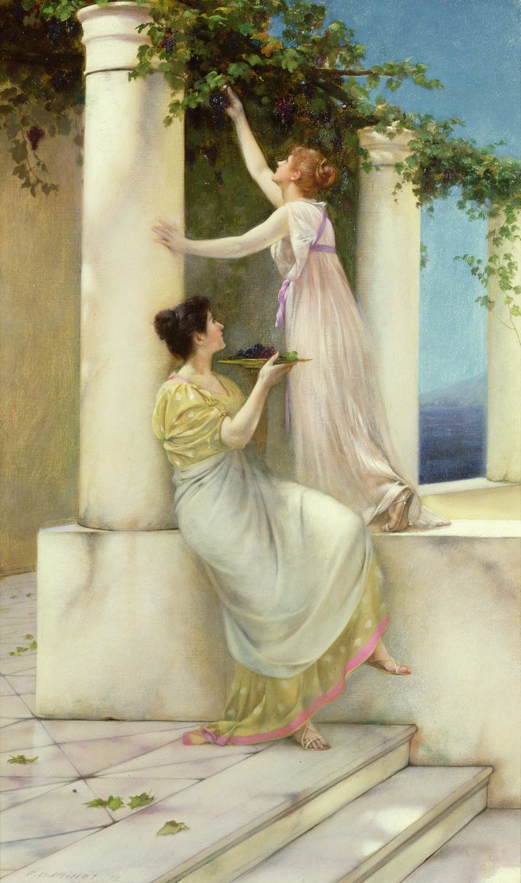Jesienna sielanka, 1892 autorstwa Francis Davis Millet