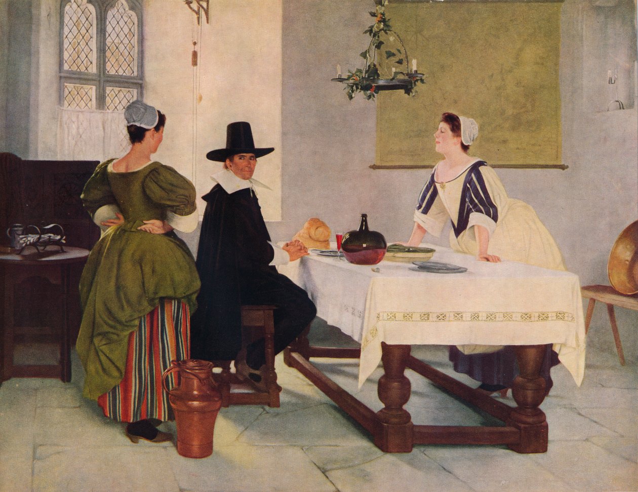 Między dwoma pożarami, ok. 1892, 1938 r autorstwa Francis Davis Millet