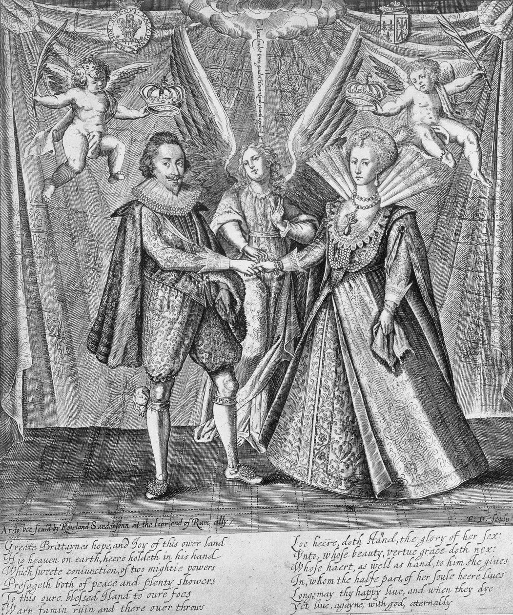 Obchody zaślubin Jakuba VI Szkockiego i Anny Duńskiej, 1589 c1610-1625 autorstwa Francis Delaram