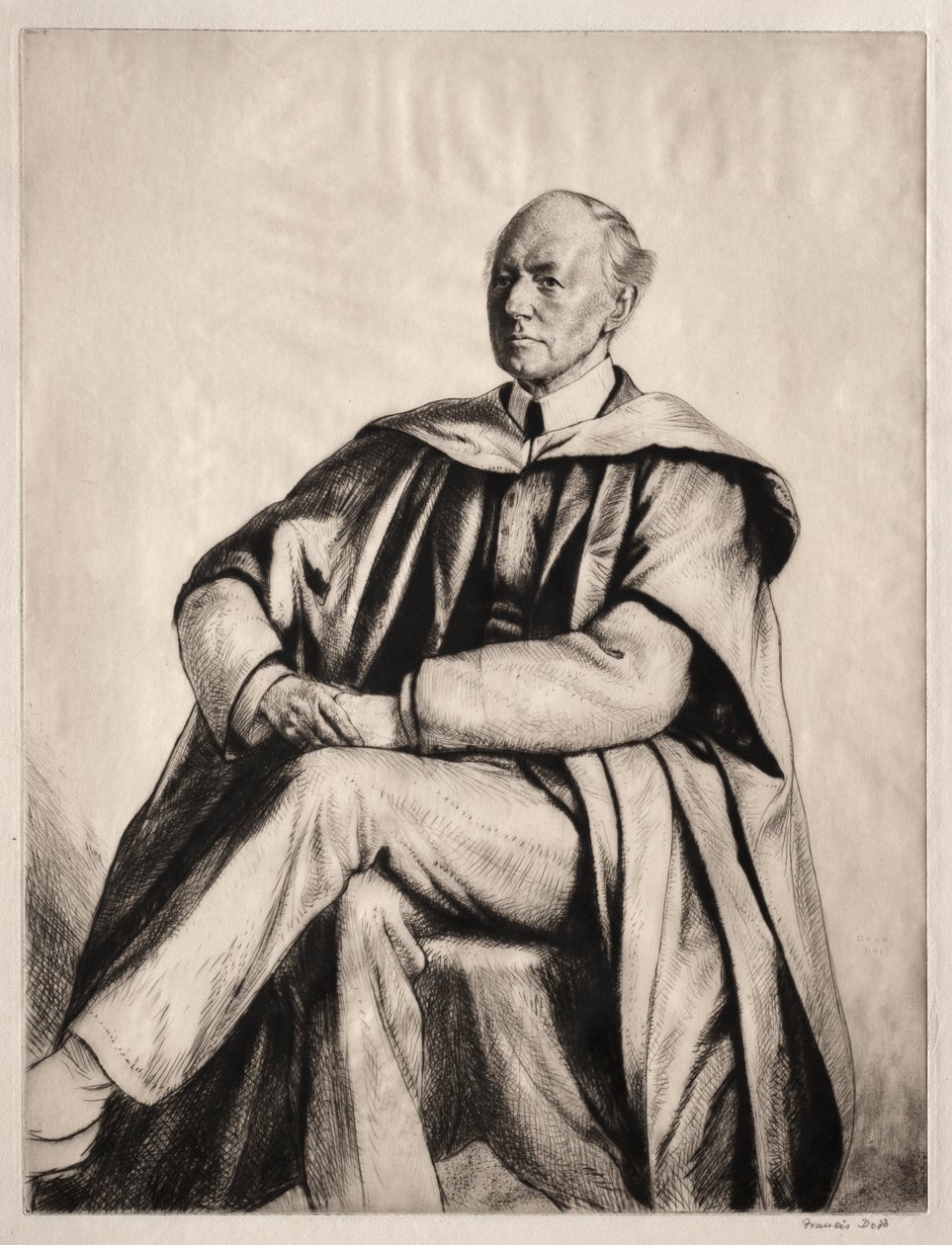 A. J. Donkin autorstwa Francis Dodd