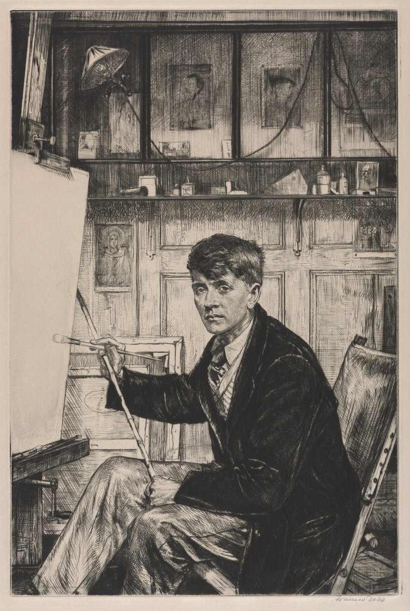 Charles Cundall autorstwa Francis Dodd