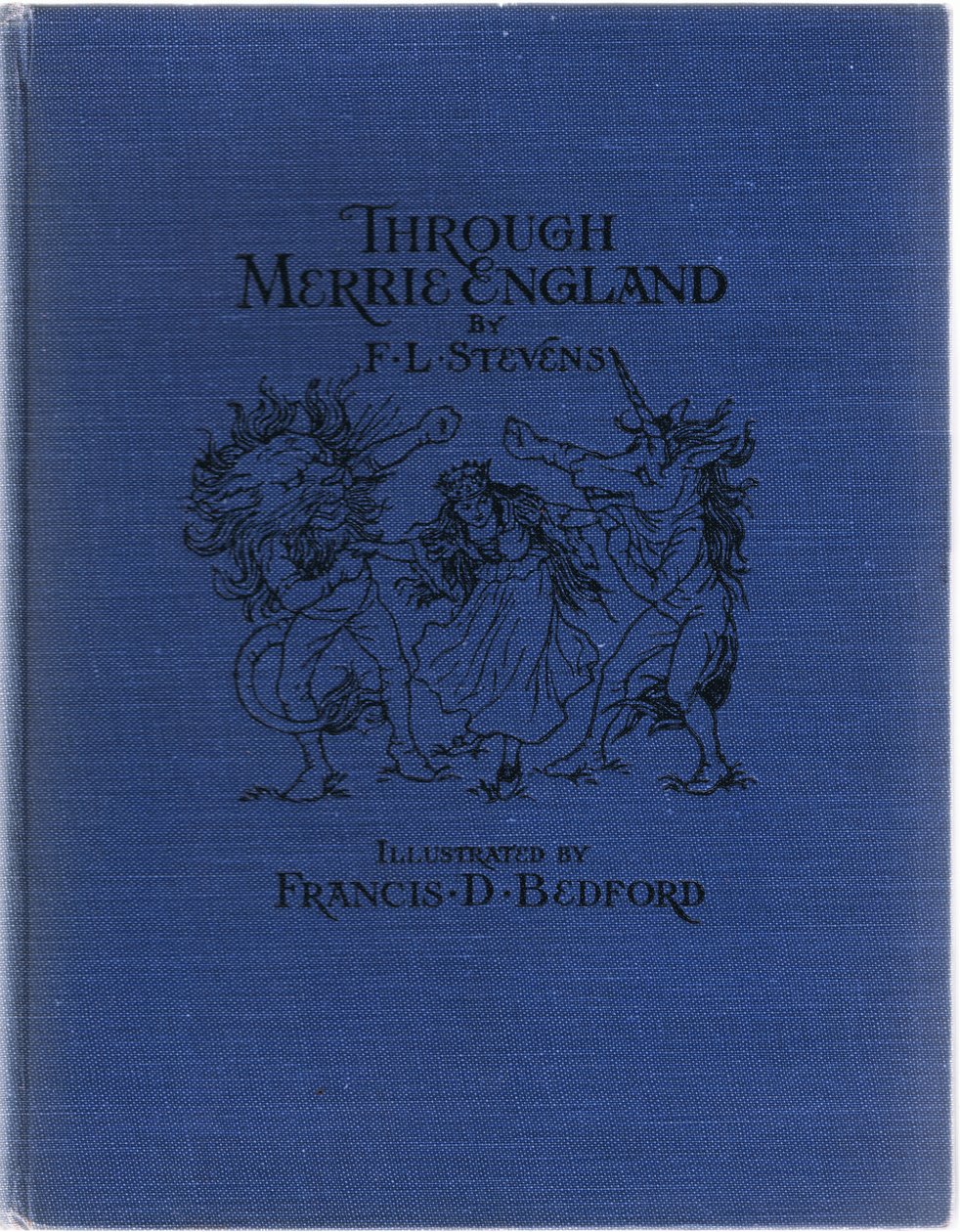 Przednia okładka (kolorowa litografia) autorstwa Francis Donkin Bedford