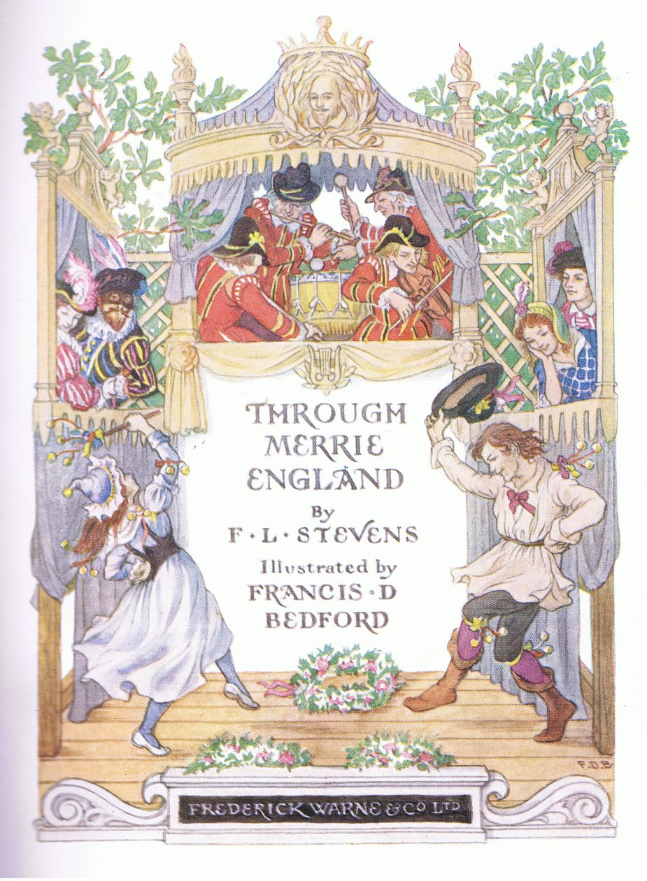 Strona tytułowa (kolorowa litografia) autorstwa Francis Donkin Bedford