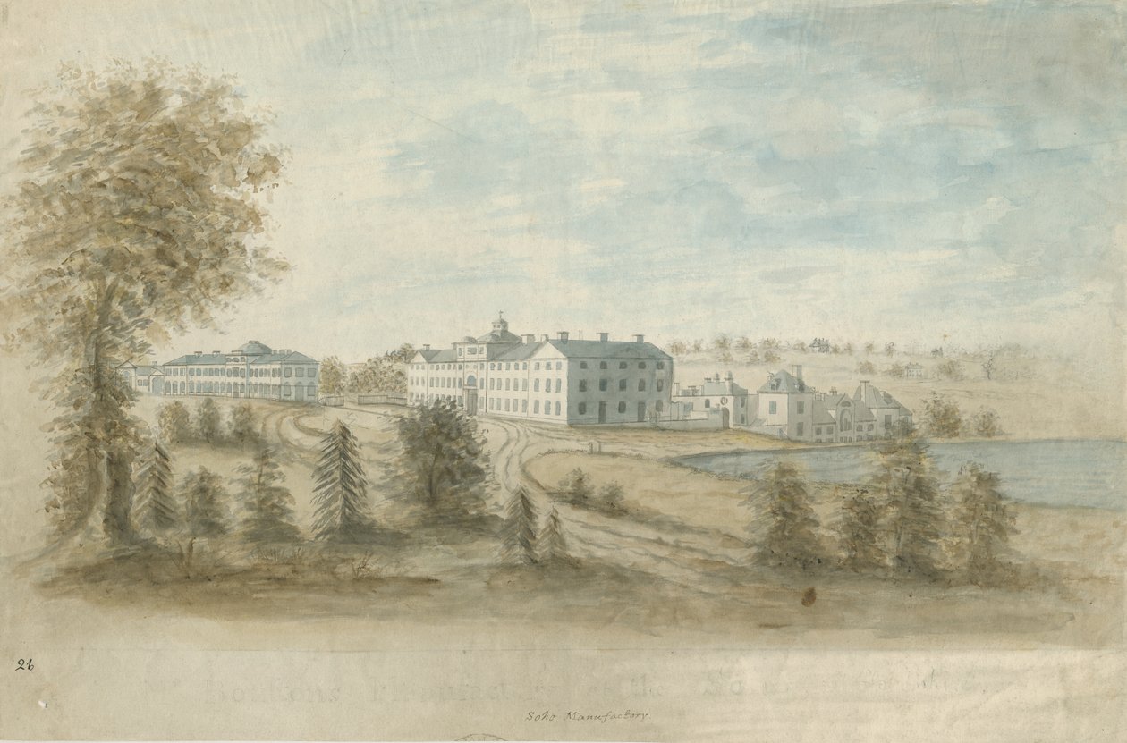 Manufaktura Soho: malarstwo akwarela i [ok. 1798] autorstwa Francis Eginton
