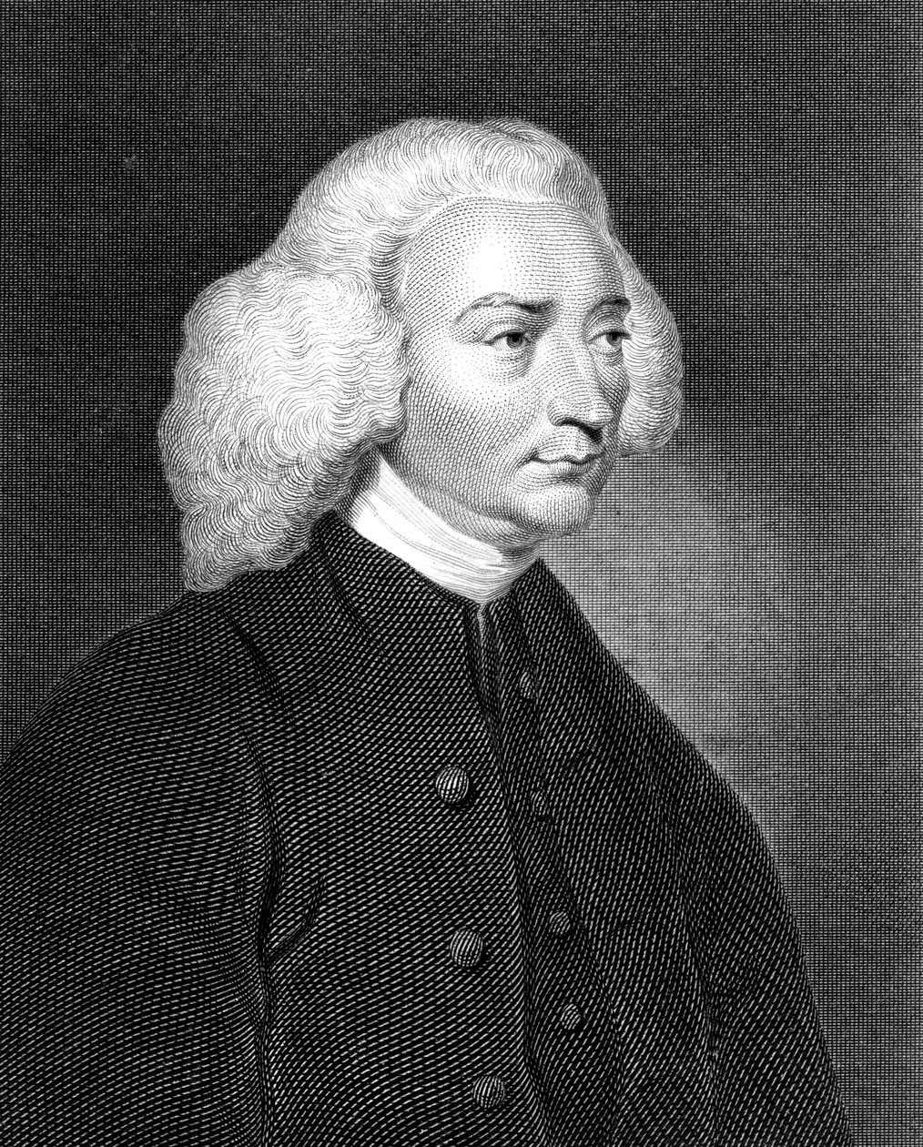 John Armstrong, XVIII-wieczny szkocki lekarz i poeta. autorstwa Francis Engleheart