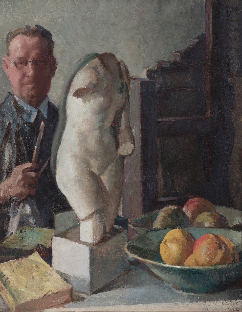 Portret F. Ernesta Jacksona, ok. 1928 (olej na płótnie) autorstwa Francis Ernest Jackson