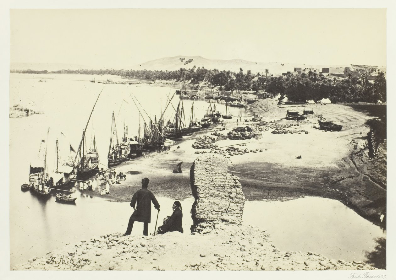 Asuan, 1857. autorstwa Francis Frith