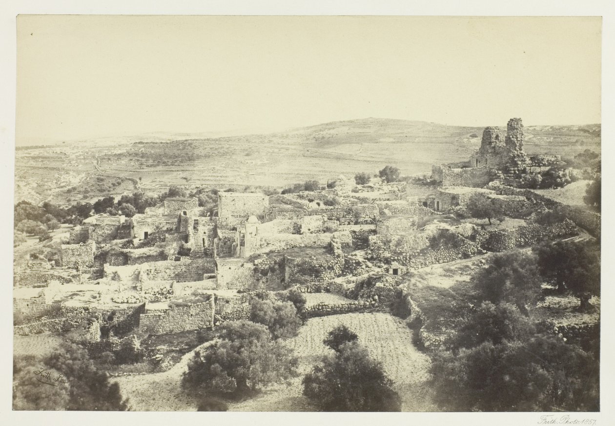 Betanii autorstwa Francis Frith