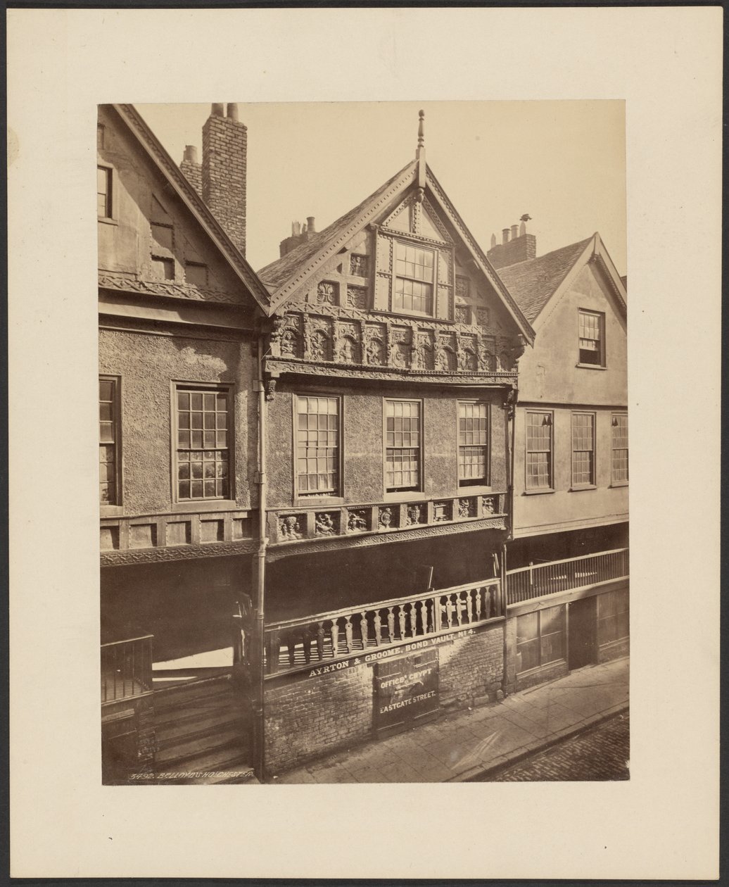 Dom biskupa Lloyda, Chester autorstwa Francis Frith