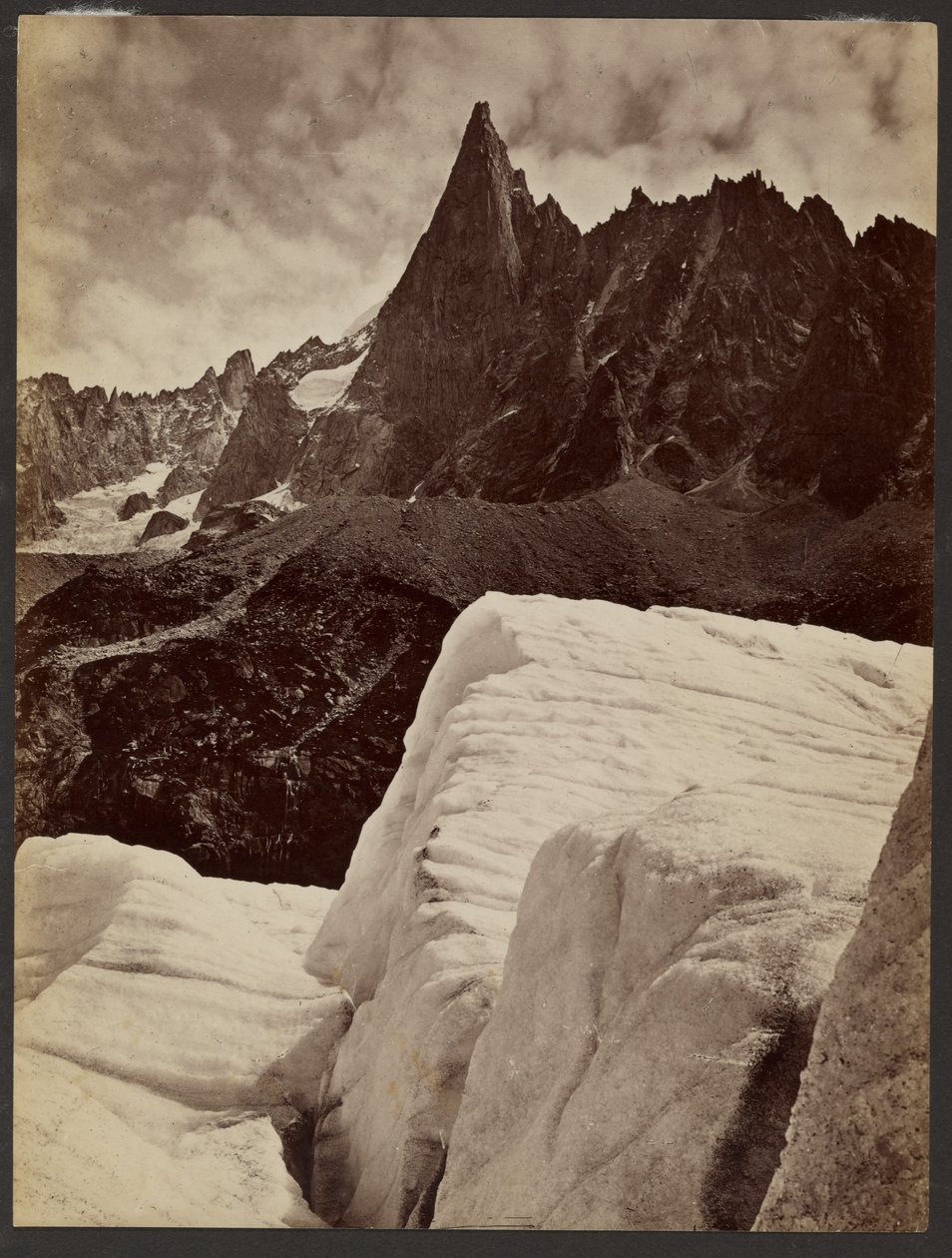 Chamounise, Aguille du Dru autorstwa Francis Frith