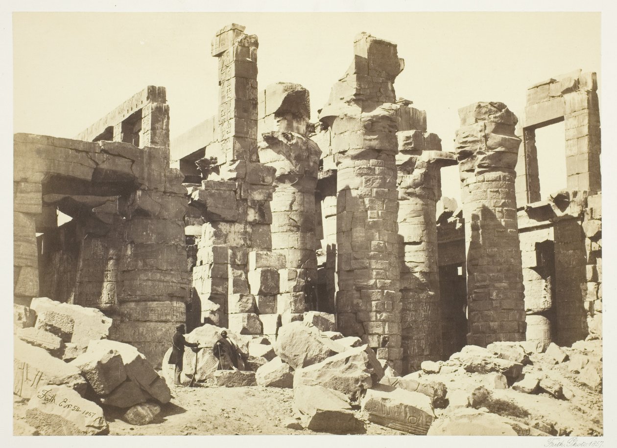 Sala Kolumnowa autorstwa Francis Frith