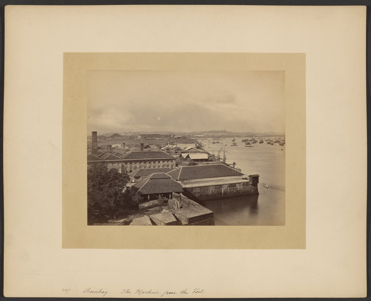 Port, Bombaj autorstwa Francis Frith