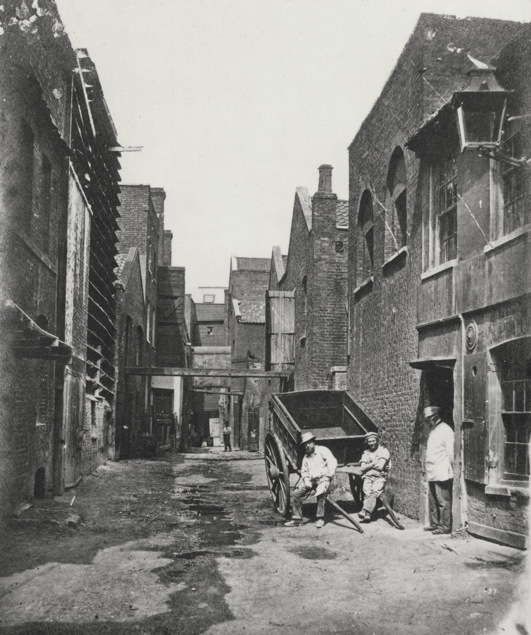 Lower Fore Street, Lambeth, c.1860 autorstwa Francis Frith