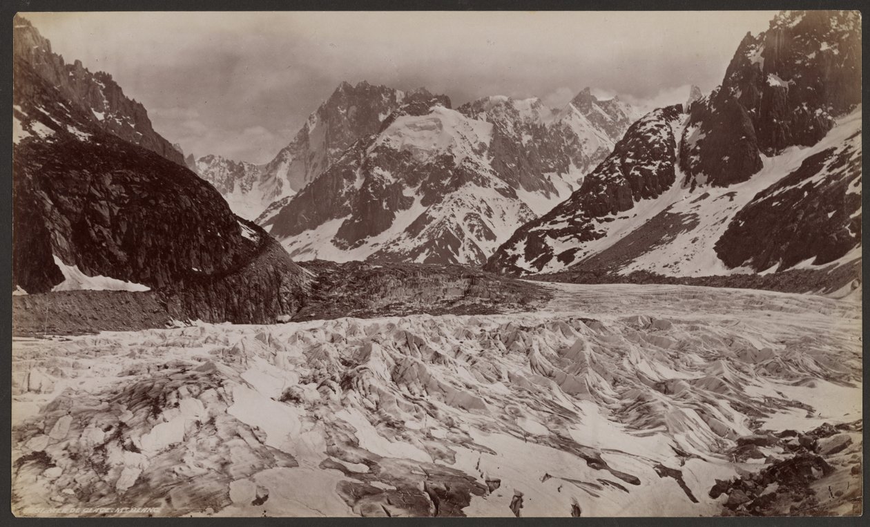 Mer de Glace, Mont Blanc autorstwa Francis Frith