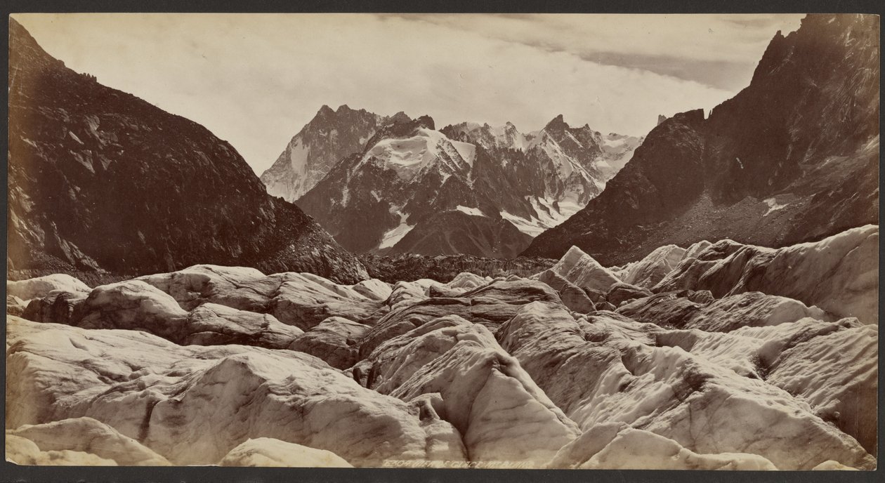 Mer de Glace, Mont Blanc autorstwa Francis Frith