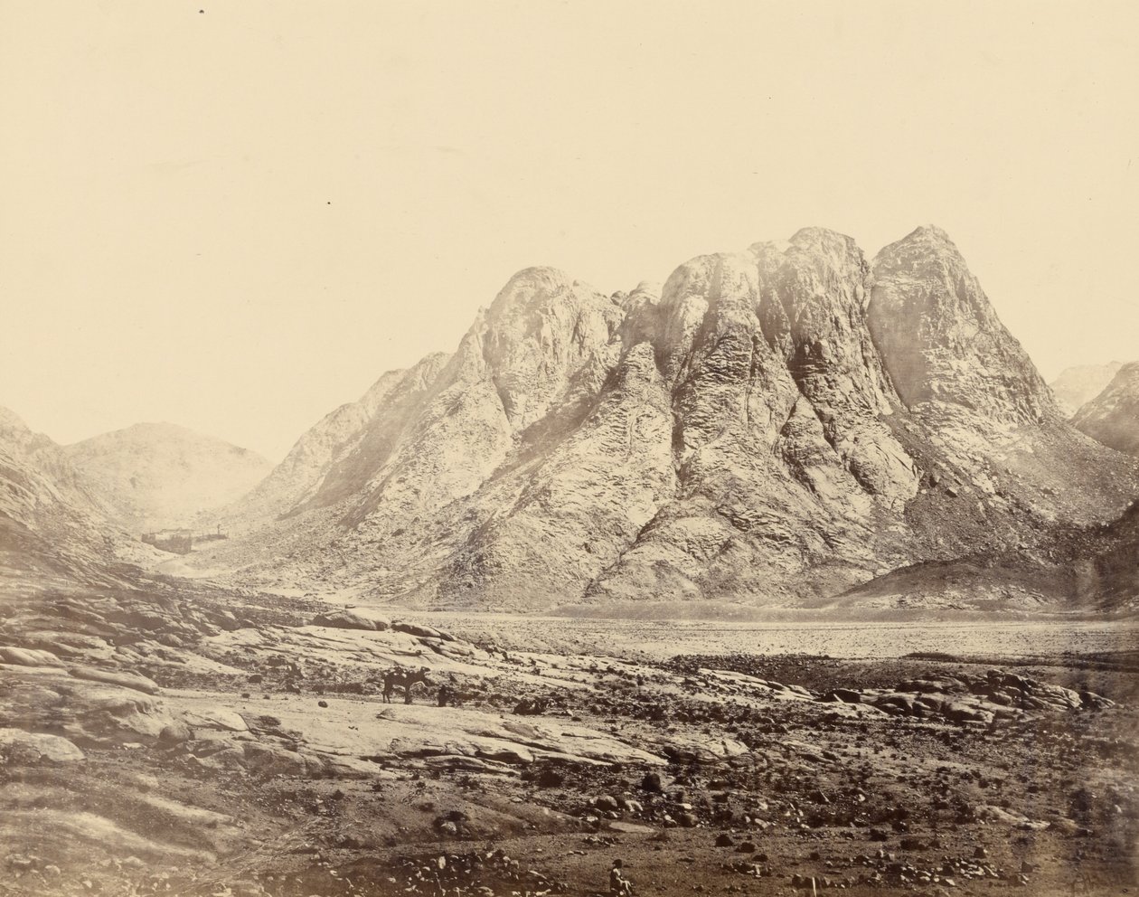 Góra Horeb, Synaj autorstwa Francis Frith