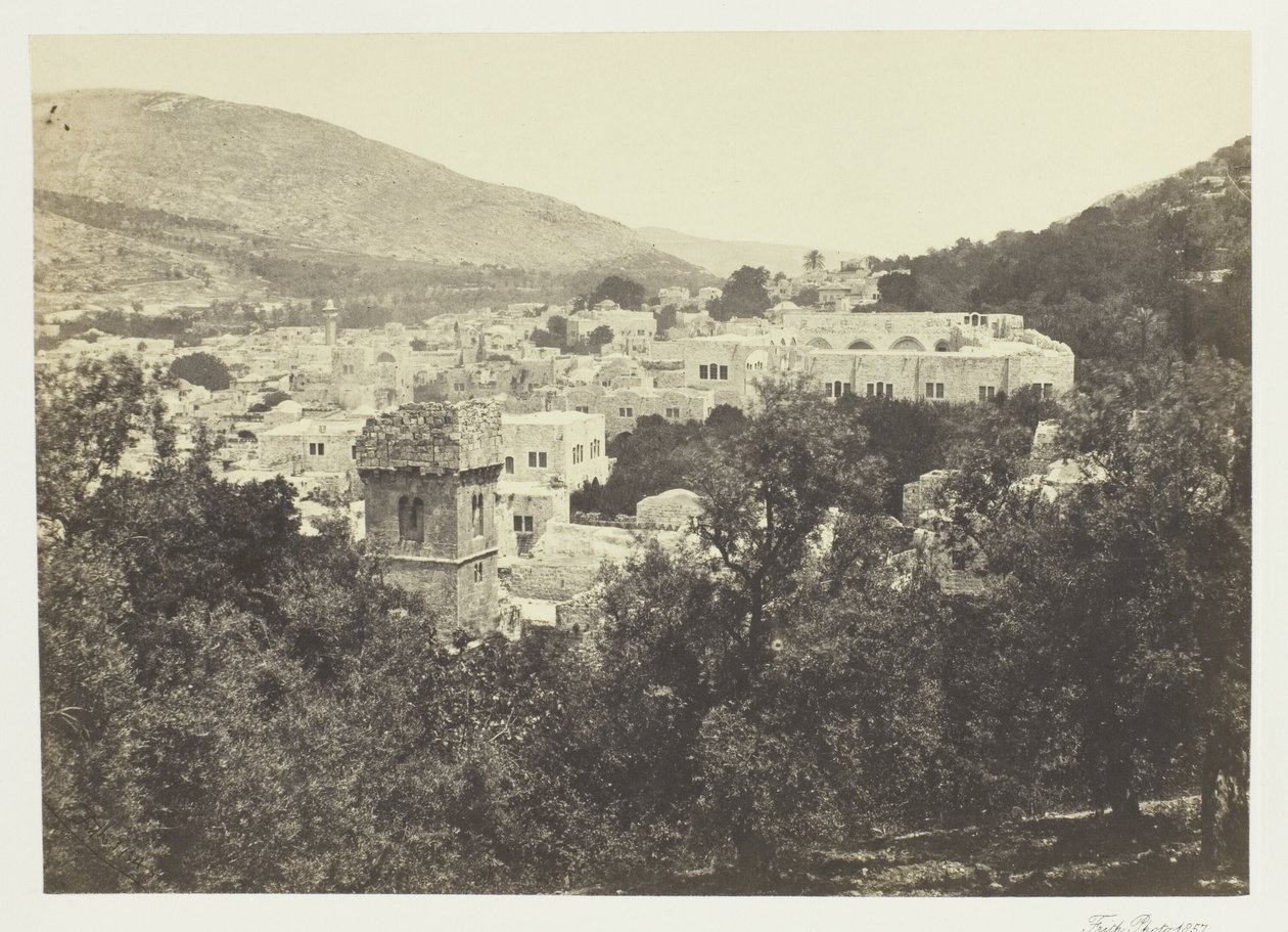 Nablous, starożytne Shechem autorstwa Francis Frith