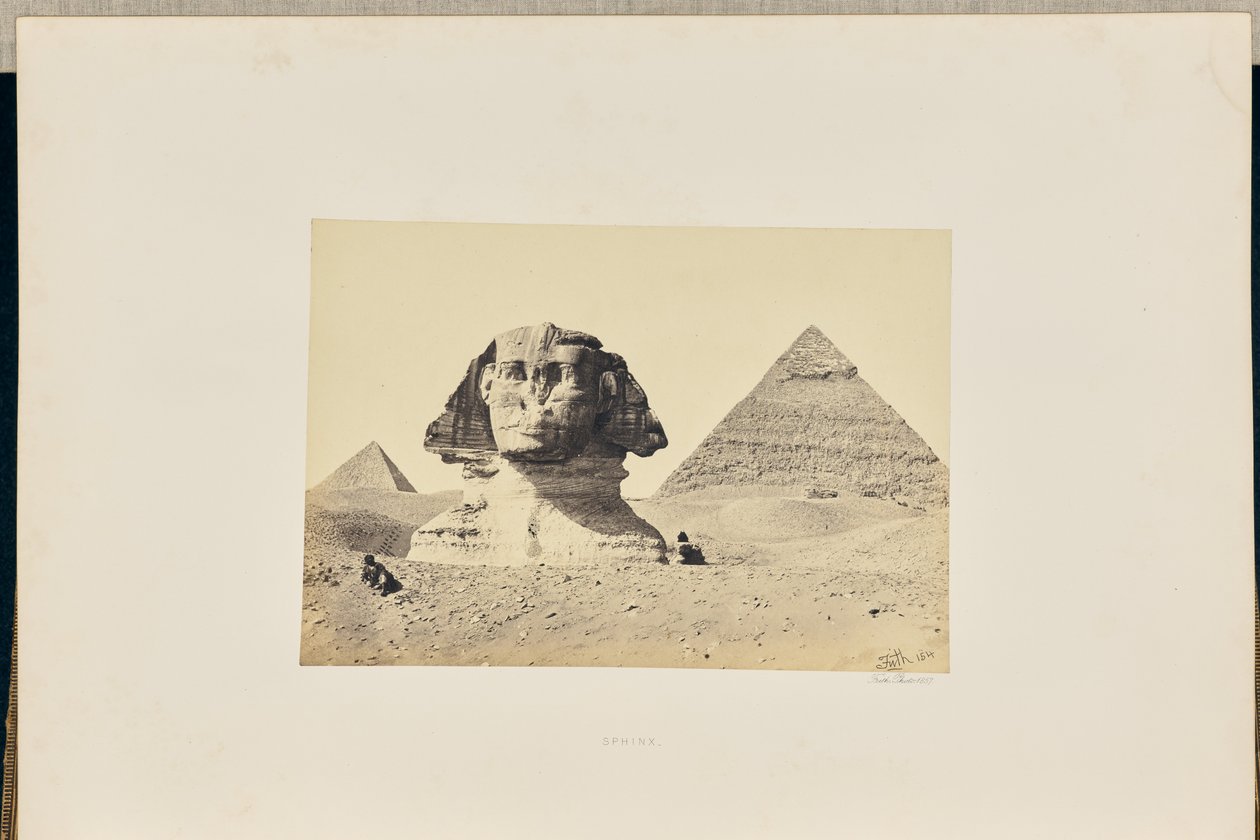 Sfinks autorstwa Francis Frith
