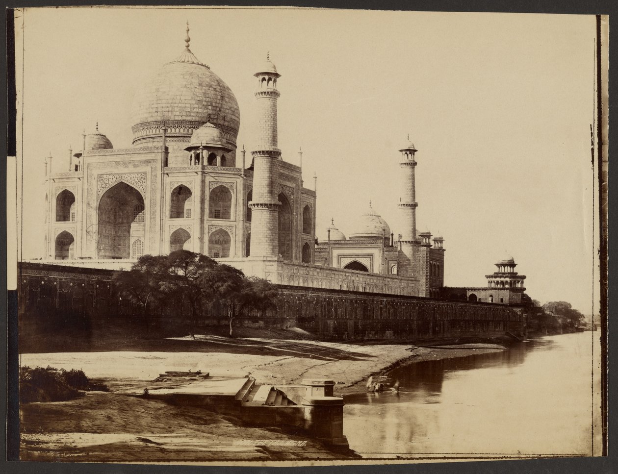 Taj Mahal autorstwa Francis Frith
