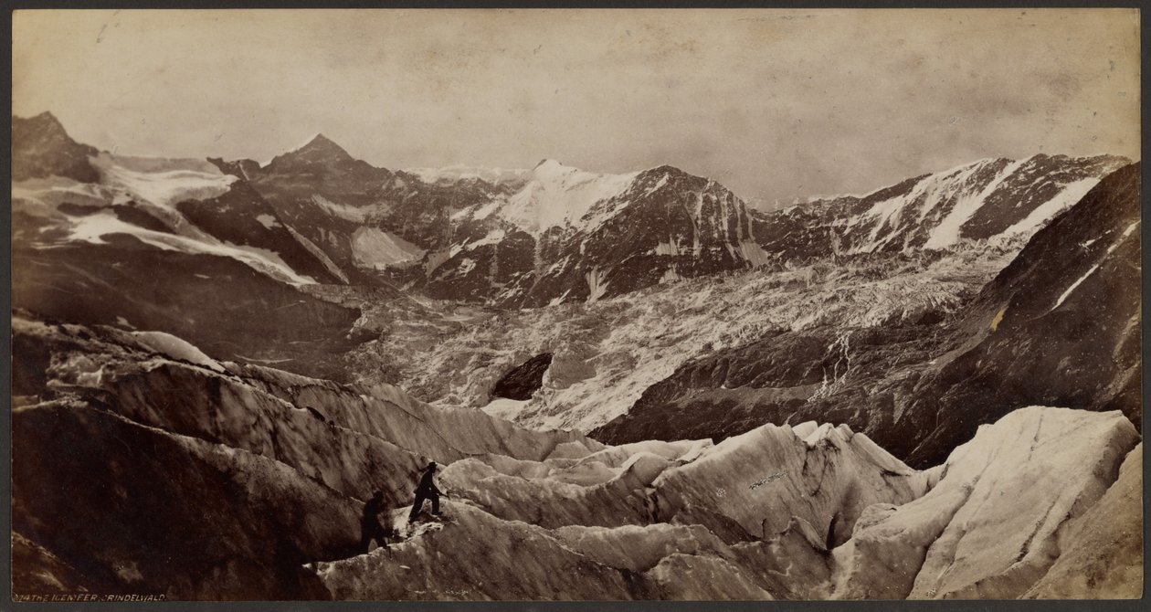 Icemfer, Grindelwald autorstwa Francis Frith