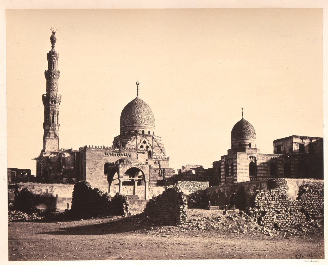 Meczet Kaitbeya autorstwa Francis Frith