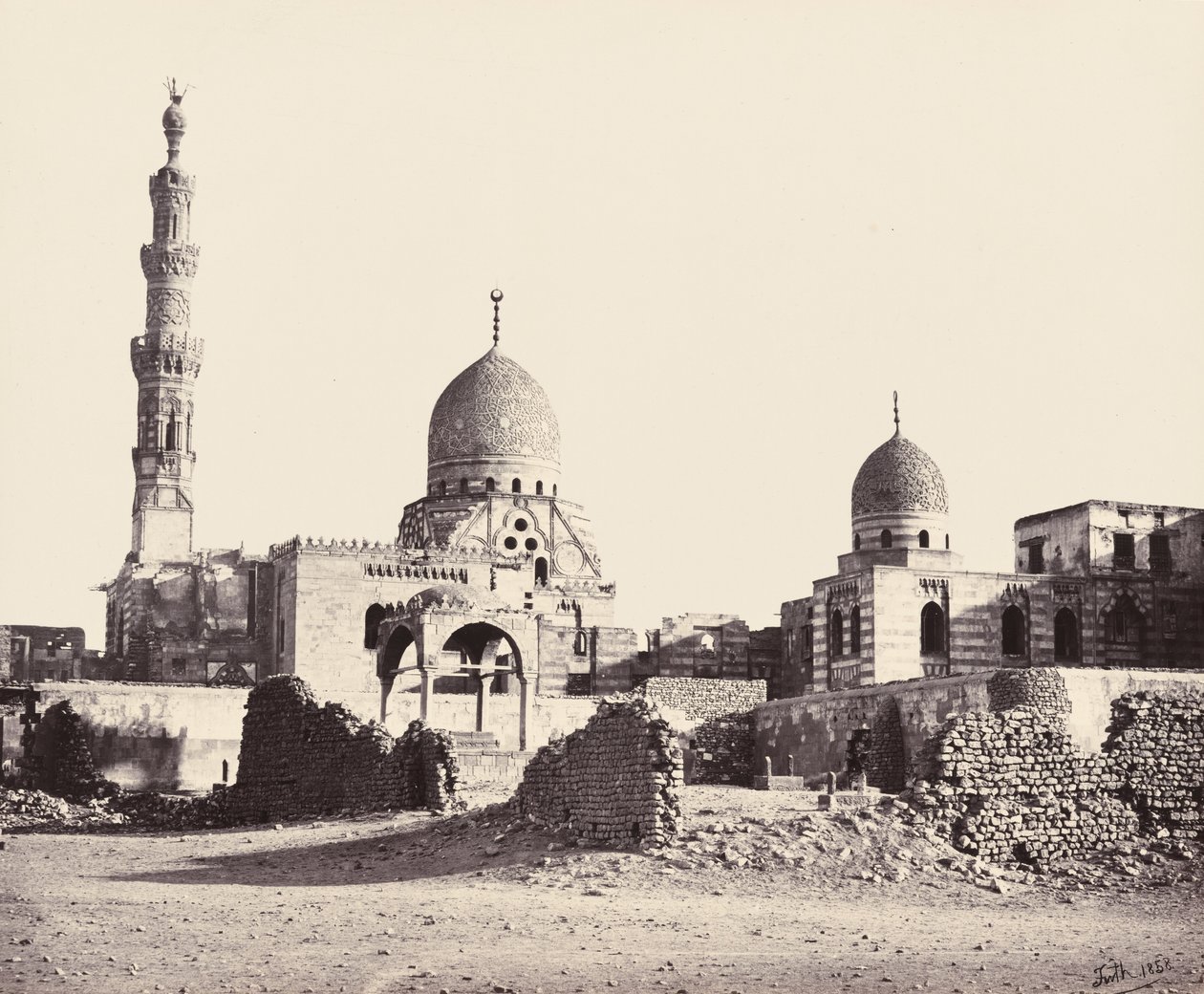 Meczet Kaitbeya autorstwa Francis Frith
