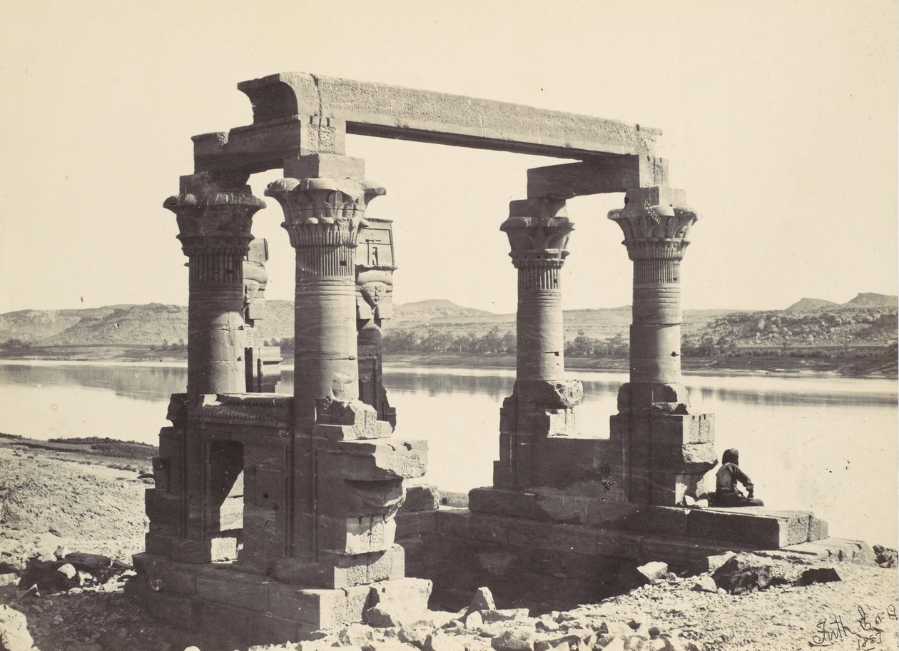 Wady Kardassy, Nubia, 1857. autorstwa Francis Frith