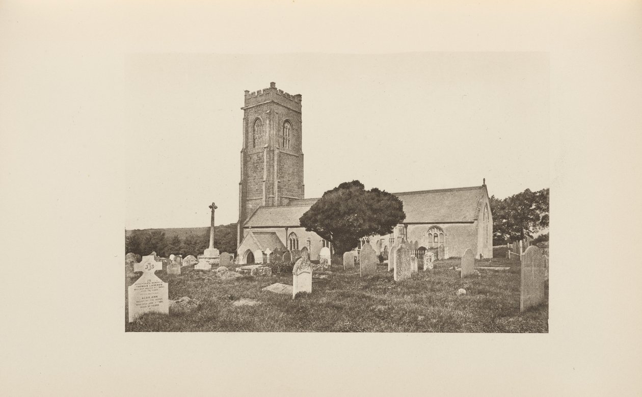 Watchett Churchyard autorstwa Francis Frith