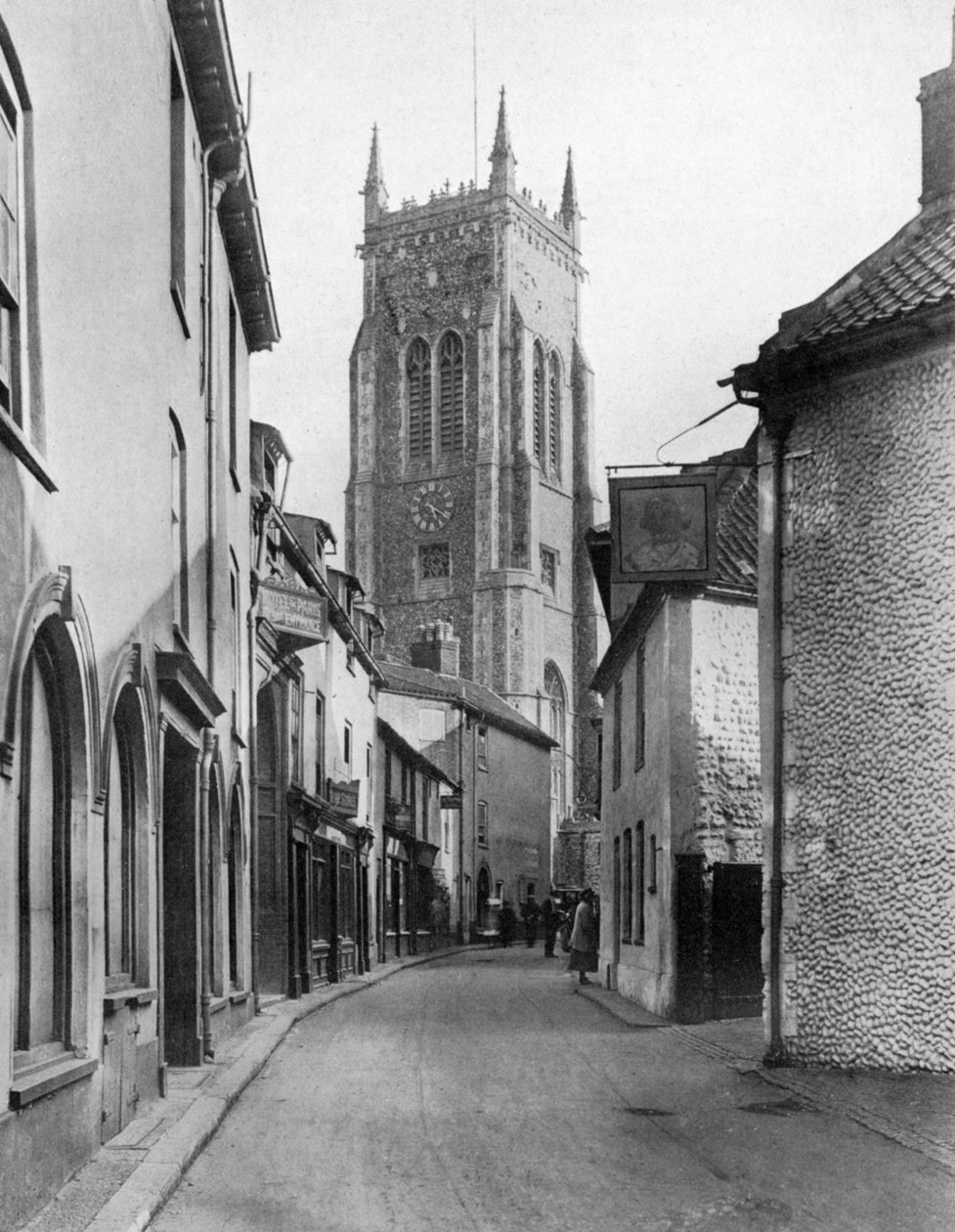 High Street, Cromer, Norfolk, 1924-1926 autorstwa Frith and Co