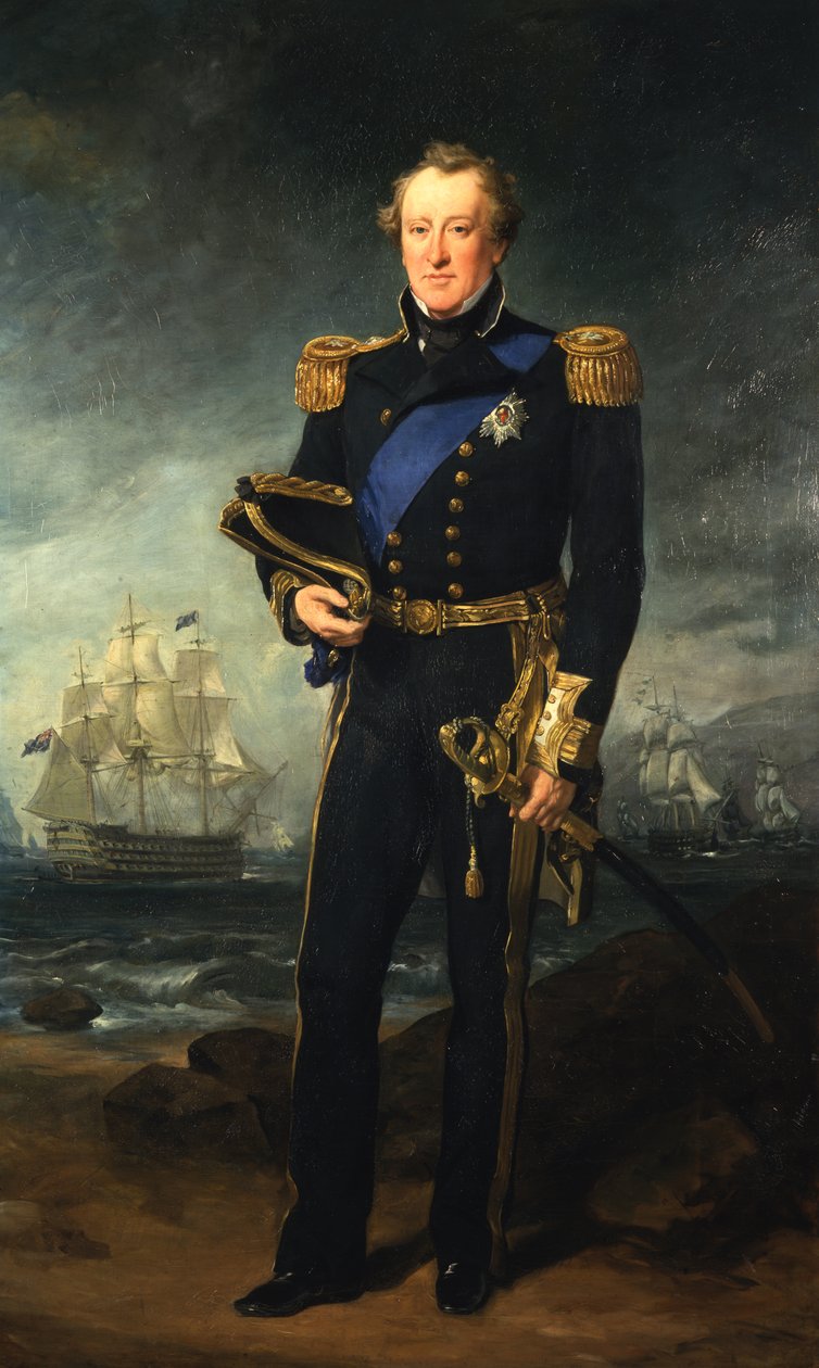Portret Algernona, 4. księcia Northumberland autorstwa Francis Grant