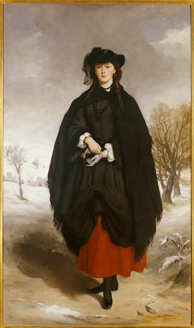 Portret Daisy Grant, córki artysty autorstwa Francis Grant