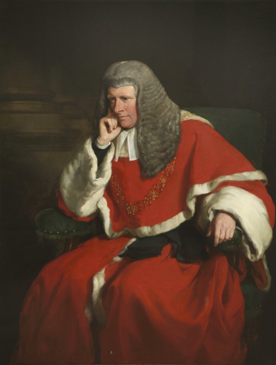 Sir William Erle, Lord Chief Justice autorstwa Francis Grant
