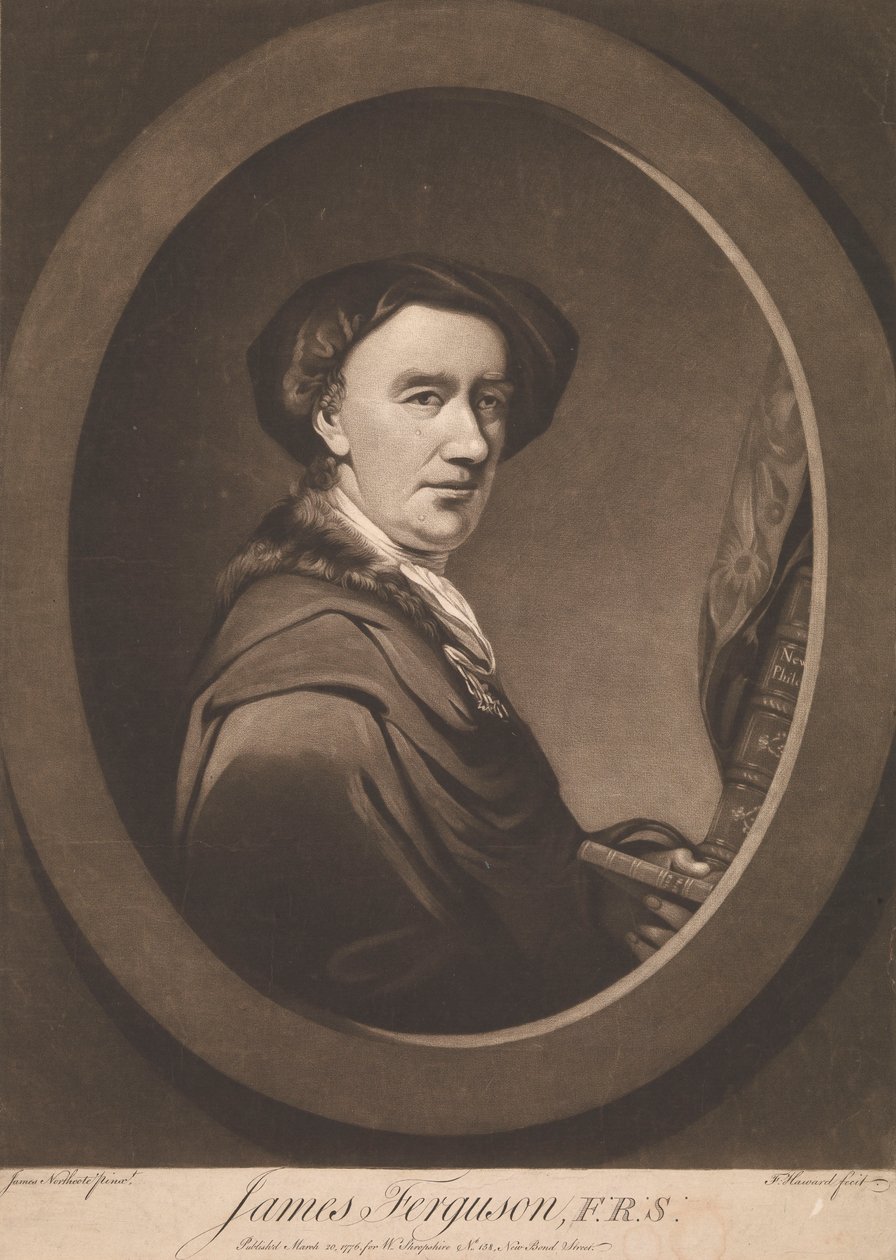 James Ferguson, F.R.S. autorstwa Francis Haward