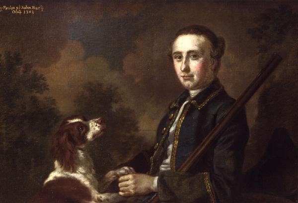 Portret Sir Henry Paulet St. John Bt. (olej na płótnie) autorstwa Francis Hayman
