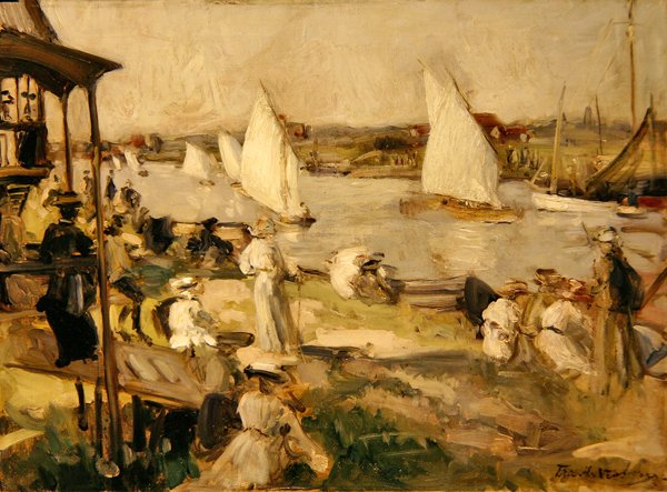 Regaty (olej na płótnie) autorstwa Francis Henry Newbery