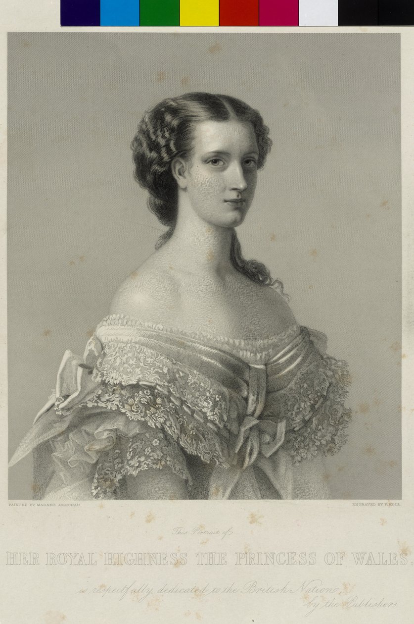 Księżniczka Danii Aleksandra autorstwa Francis Holl