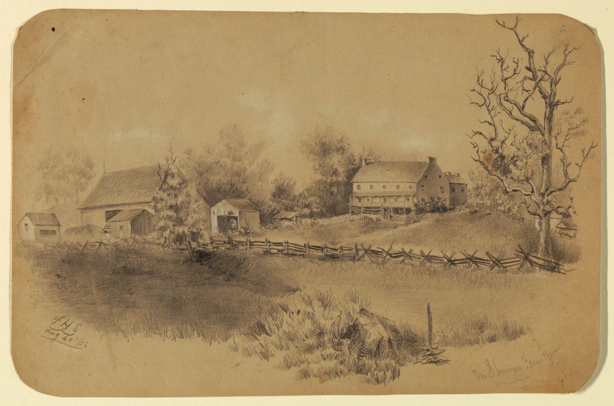 Dom na farmie pana Shrinera autorstwa Francis Hopkinson Smith