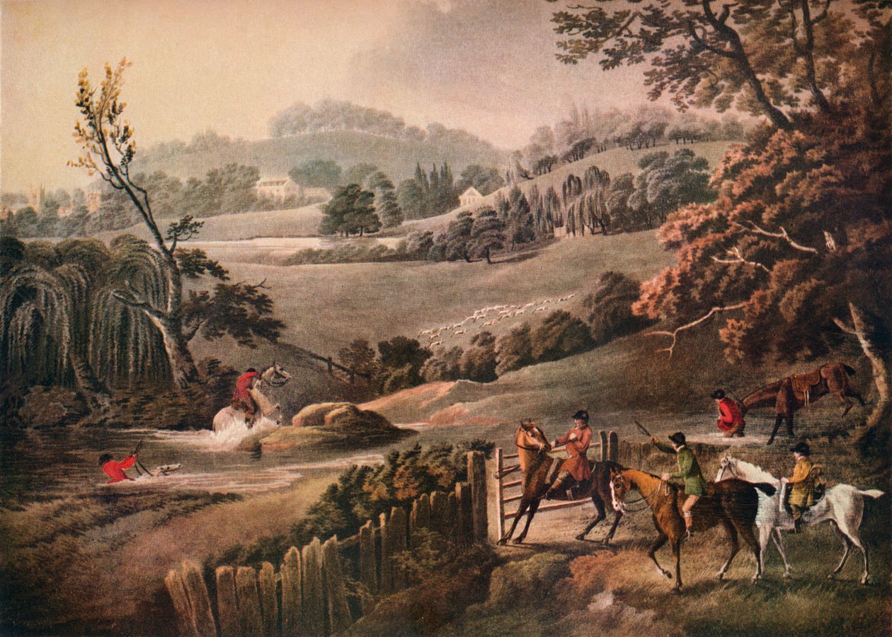 „Dzień Coplow Bilsden Billesdon”, XVIII wiek autorstwa Francis Jukes