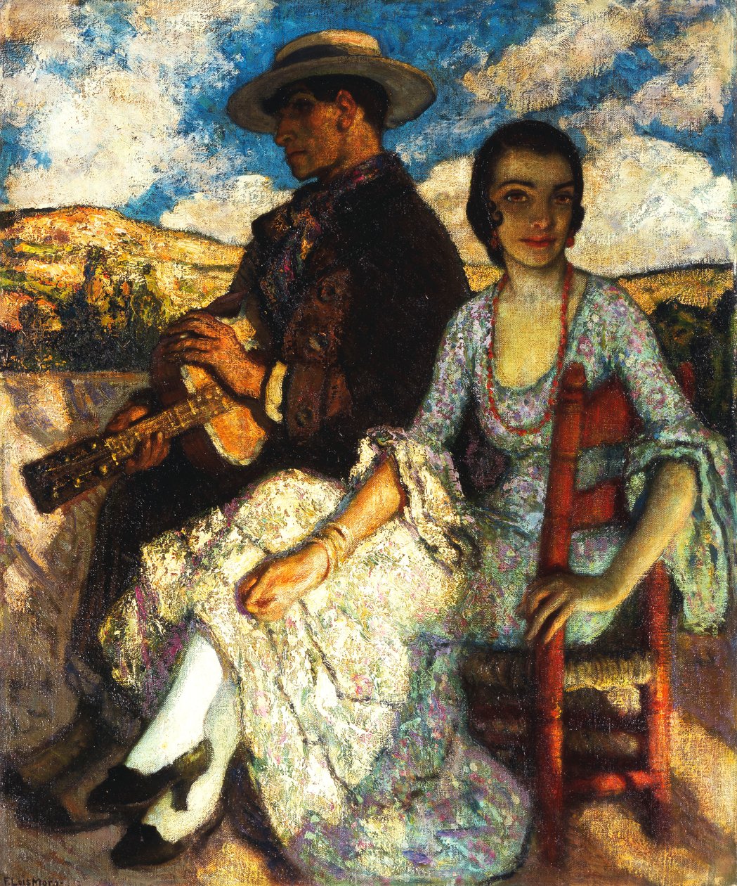 Juan i Juanita autorstwa Francis Luis Mora