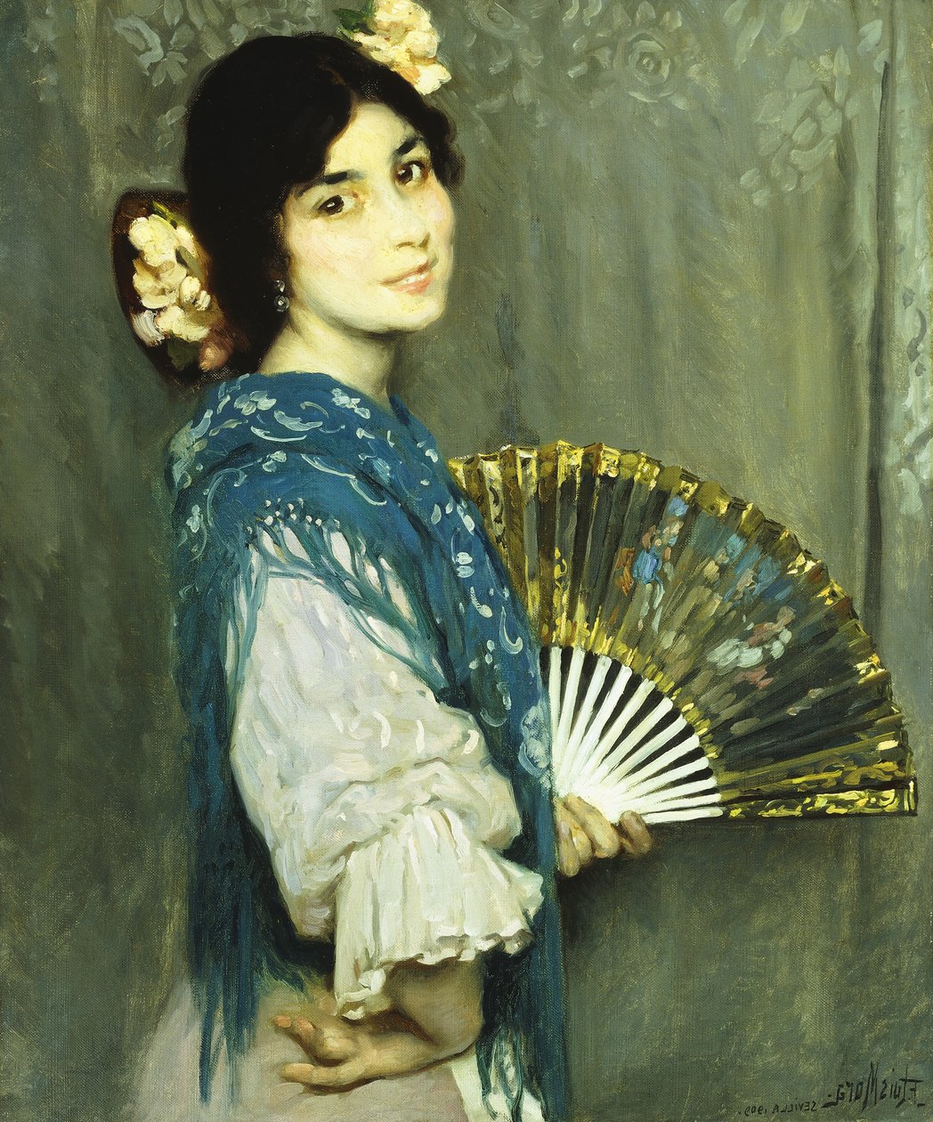 Mercedes autorstwa Francis Luis Mora