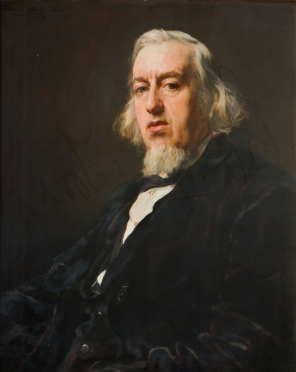 Portret Edmunda Tonksa 1824-1898, 1881. autorstwa Francis Montague Holl